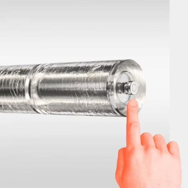 Đèn Thả Thuỷ Tinh Ống Dài Hình Đốt Tre, Công Tắc Cảm Ứng, Ánh Sáng Vàng Ấm Cho Không Gian Bếp