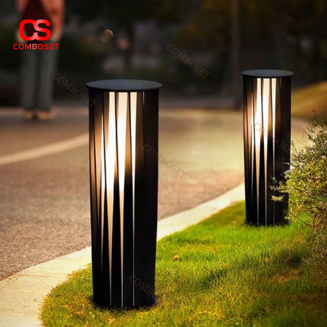 Đèn Trụ Sân Vườn Năng Lượng Mặt Trời Chống Thấm Nước, Trang Trí Lối Đi, Ngoại Cảnh Lãng Mạn