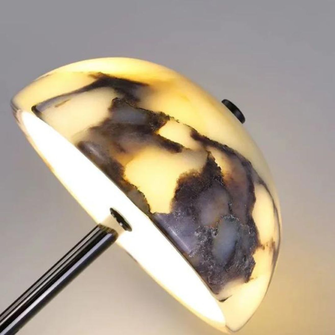 Đèn Tường Đá Cẩm Thạch Hình Ô Dù Phong Cách Thời Thượng Decor Phòng Ngủ, Khách Sạn Phương Tây
