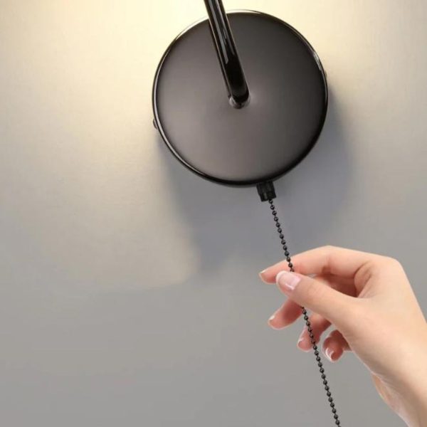 Đèn Tường Đá Cẩm Thạch Hình Ô Dù Phong Cách Thời Thượng Decor Phòng Ngủ, Khách Sạn Phương Tây
