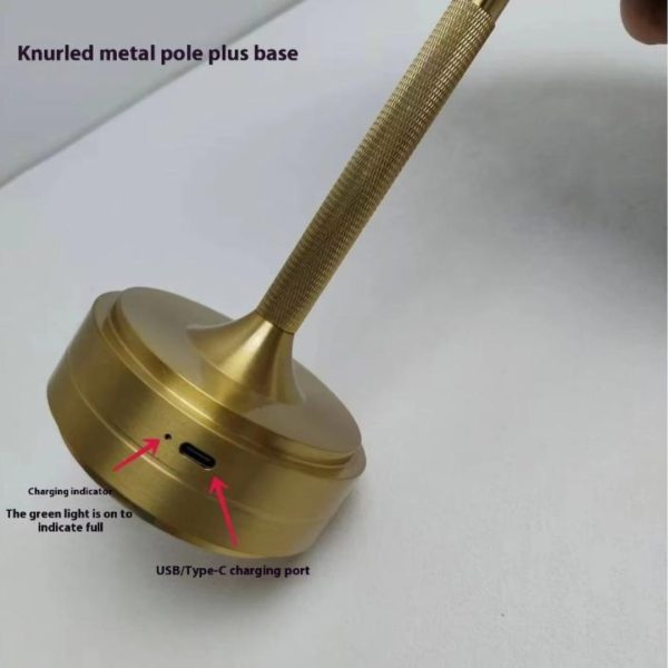 Đèn Bàn Chụp Nón Mây Đan Mộc Mạc Nội Thất Xanh, Cổng Sạc Type C, Công Tắc Cảm Ứng Decor Quán Cafe
