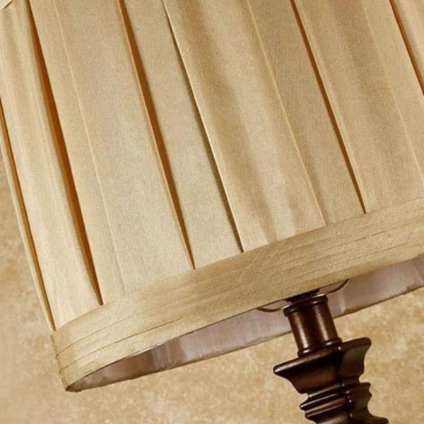 Đèn Bàn Chụp Vải Lanh Cổ Điển Decor Đầu Giường Ngủ, Đọc Sách Phong Cách Tối Giản