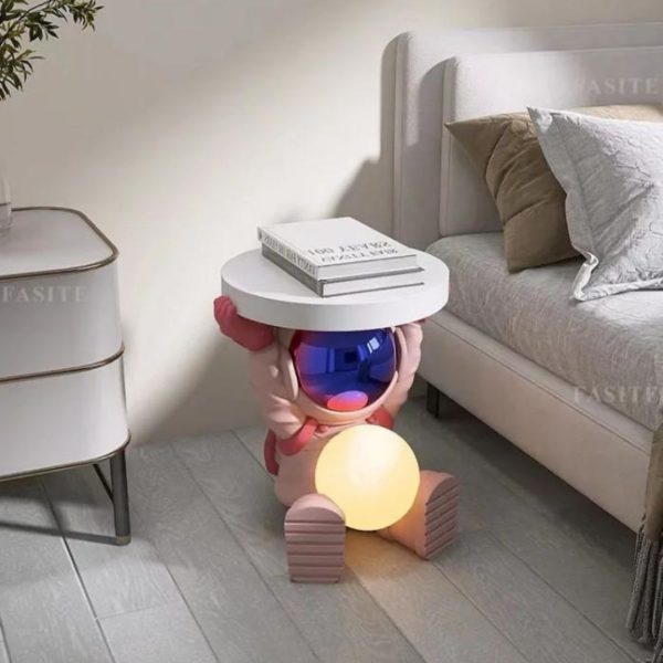Đèn Bàn Phi Hành Gia Hoạt Hình Decor Phòng Ngủ Cho Bé Yêu, Nhỏ Gọn Xinh Xắn Làm Quà Tặng Sinh Nhật