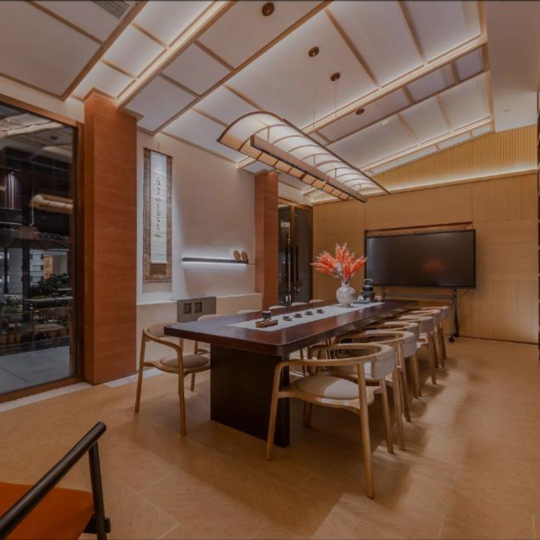 Đèn Thả Trần Gỗ Tối Giản Kiểu Nhật Không Gian Thiền Tịnh Decor Quán Trà, Nhà Hàng Sang Trọng