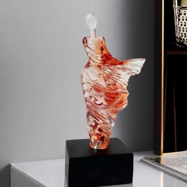 Tượng Vũ Công Thiên Thần Bằng Nhựa Nhiều Màu Decor Bàn Làm Việc, Bàn Học, Thiết Kế Nghệ Thuật