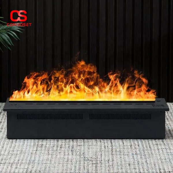 Đèn Âm Tường Lò Sưởi Điện 3D Hơi Nước, Tạo Độ Ẩm Nhiều Màu Sáng Đặc Sắc, Decor Văn Phòng, Quà Tặng