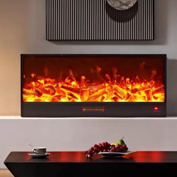 Đèn Lò Sưởi Bếp Củi Đỏ Rực Thiết Kế 3D Chân Thực Trang Trí Cho Phòng Khách Cao Cấp, Lễ Giáng Sinh