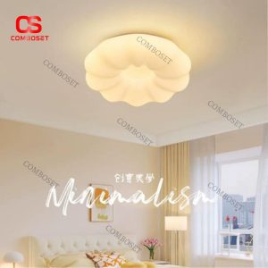 Đèn Ốp Trần Bông Hoa PE Ánh Sáng 3 Chế Độ, Siêu Tiết Kiệm Cho Phòng Ngủ