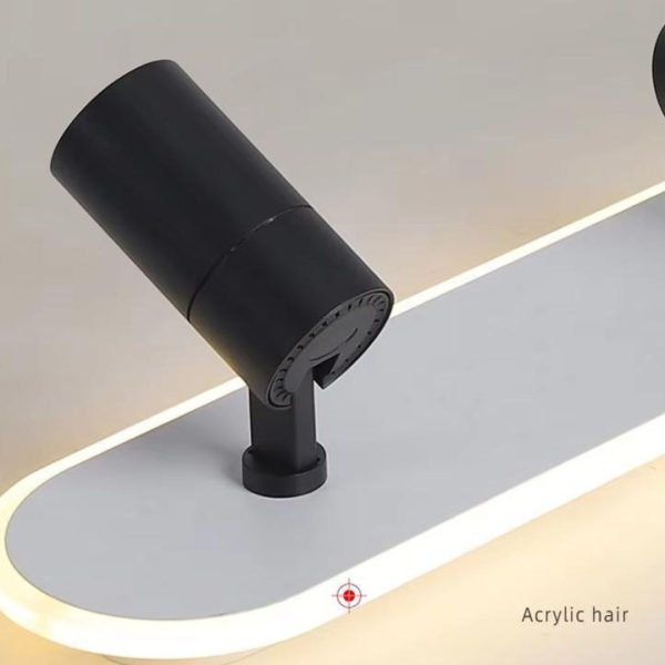 Đèn Ốp Trần LED Minimalist Tích Hợp Đèn Rọi Điều Chỉnh Góc Chiếu Đa Năng Phù Hợp Hành Lang, Phòng Khách