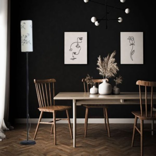 Đèn Sàn Họa Tiết Trúc Á Đông Phong Cách Đông Dương Nhật Bản Zen Style Nhẹ Nhàng