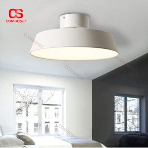 Đèn Trần Tròn Xoay 360 Độ, 3 Chế Độ Sáng Decor Phòng Khách, Phòng Ngủ, Lối Đi Hành Lang Khách Sạn