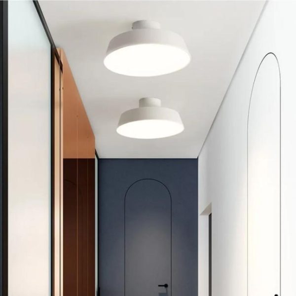 Đèn Trần Tròn Xoay 360 Độ, 3 Chế Độ Sáng Decor Phòng Khách, Phòng Ngủ, Lối Đi Hành Lang Khách Sạn