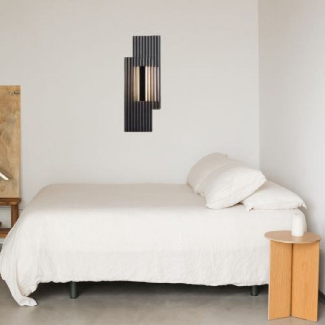 Đèn Tường Acrylic Sọc Dọc Nghệ Thuật Tối Giản Thời Thượng Cho Nhà Phố, Căn Hộ, Phòng Tắm