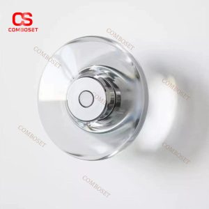 Đèn Tường Tròn Pha Lê Trong Suốt Phong Cách Tối Giản, Chiếu Sáng Lối Đi, Hành Lang, Phòng Làm Việc