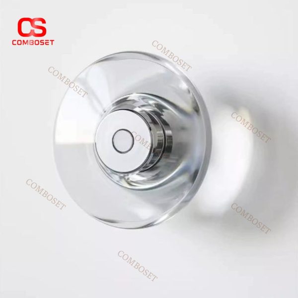 Đèn Tường Tròn Pha Lê Trong Suốt Phong Cách Tối Giản, Chiếu Sáng Lối Đi, Hành Lang, Phòng Làm Việc