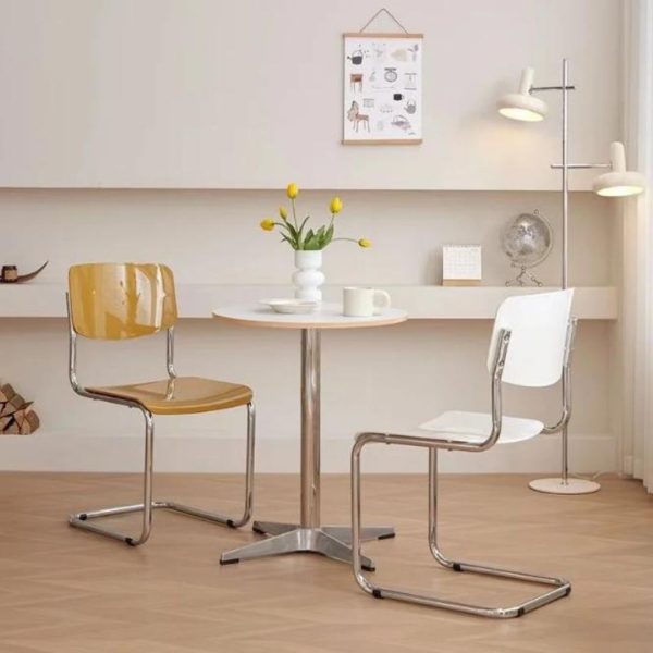 Ghế Văn Phòng Nhựa ABS Đa Sắc Thiết Kế Hiện Đại, Tối Giản Cho Hội Nghị, Quán Cafe, Phòng Chờ