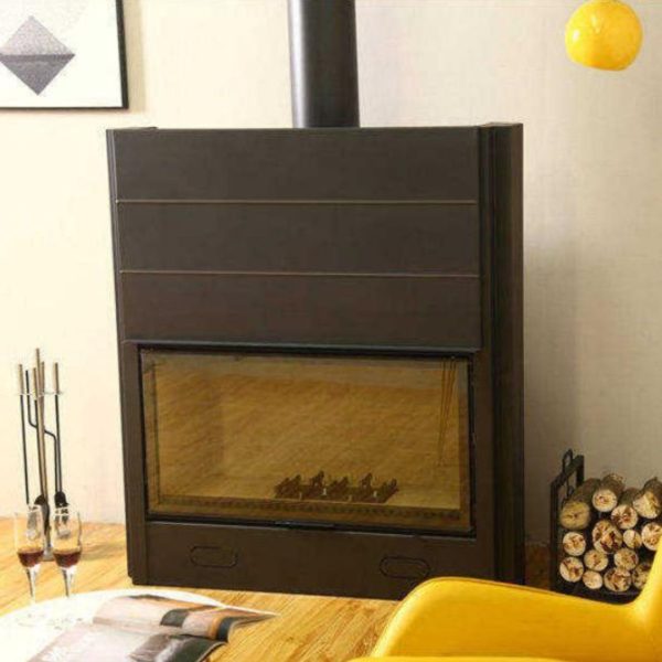 Lò Sưởi Thép Carbon Âm Tường Cao Cấp Sưởi Ấm Phòng Khách, Khách Sạn, Phong Cách Châu Âu