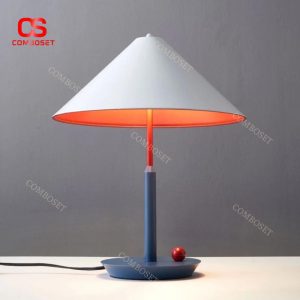 Đèn Bàn Hình Ô Dù Màu Sắc Sáng Tạo Decor Phòng Ngủ Cho Bé, Bàn Học Tập