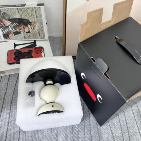 Đèn Bàn Nấm Kèm Charm Chim Cánh Cụt Cổng Sạc Type C Kiểu Dáng Ngộ Nghĩnh Decor Phòng Ngủ