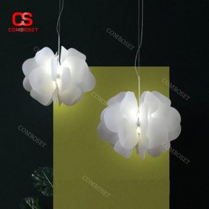 Đèn Chùm Cánh Bướm Acrylic Ánh Sáng Ấm Thả Đầu Giường Ngủ, Nhà Hàng, Quán Cafe
