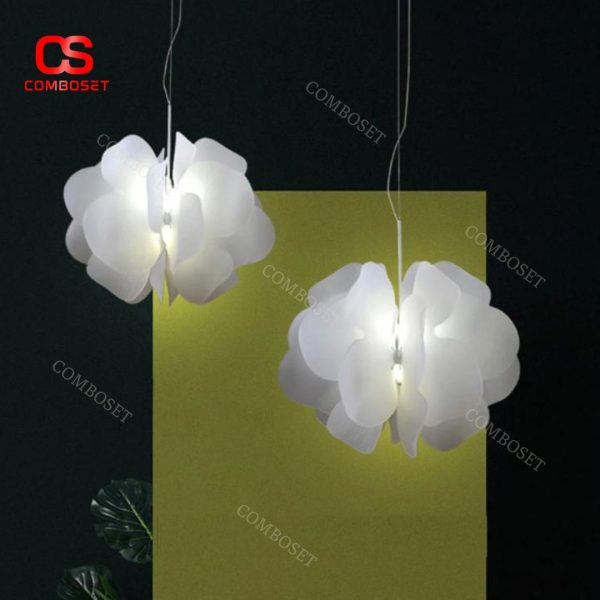 Đèn Chùm Cánh Bướm Acrylic Ánh Sáng Ấm Thả Đầu Giường Ngủ, Nhà Hàng, Quán Cafe