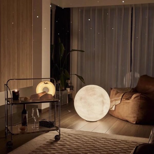 Đèn Quả Cầu Mặt Trăng Tròn 3 Chế Độ Sáng, Chống Nước, Đủ Size Từ Nhỏ Đến Lớn, Decor Tiệc Ngoài Trời