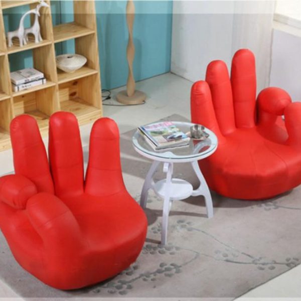 Ghế Sofa Bàn Tay Thời Trang Da PU Nhiều Màu Nổi Bật Decor Quán Cafe, Phòng Ngủ, Phòng Khách