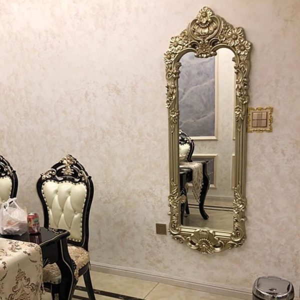 Gương Đứng Toàn Thân Khung Cổ Điển Phong Cách Hoàng Gia Châu Âu