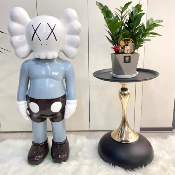 Bàn Phụ Cafe Kiểu Pháp Cao Cấp Bằng Gỗ Màu Óc Chó Decor Phòng Khách, Đầu Giường Ngủ, Khách Sạn