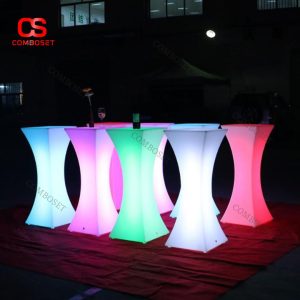 Bàn Bar Phát Sáng 16 Màu Thiết Kế Hiện Đại, Chống Nước IP65, Có Remote Điều Khiển