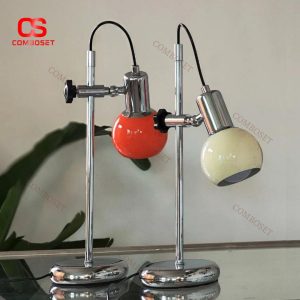 Đèn Bàn Xoay 350 Độ Điều Chỉnh Chiều Cao Với 3 Chế Độ Sáng Decor Bàn Học Trẻ Trung