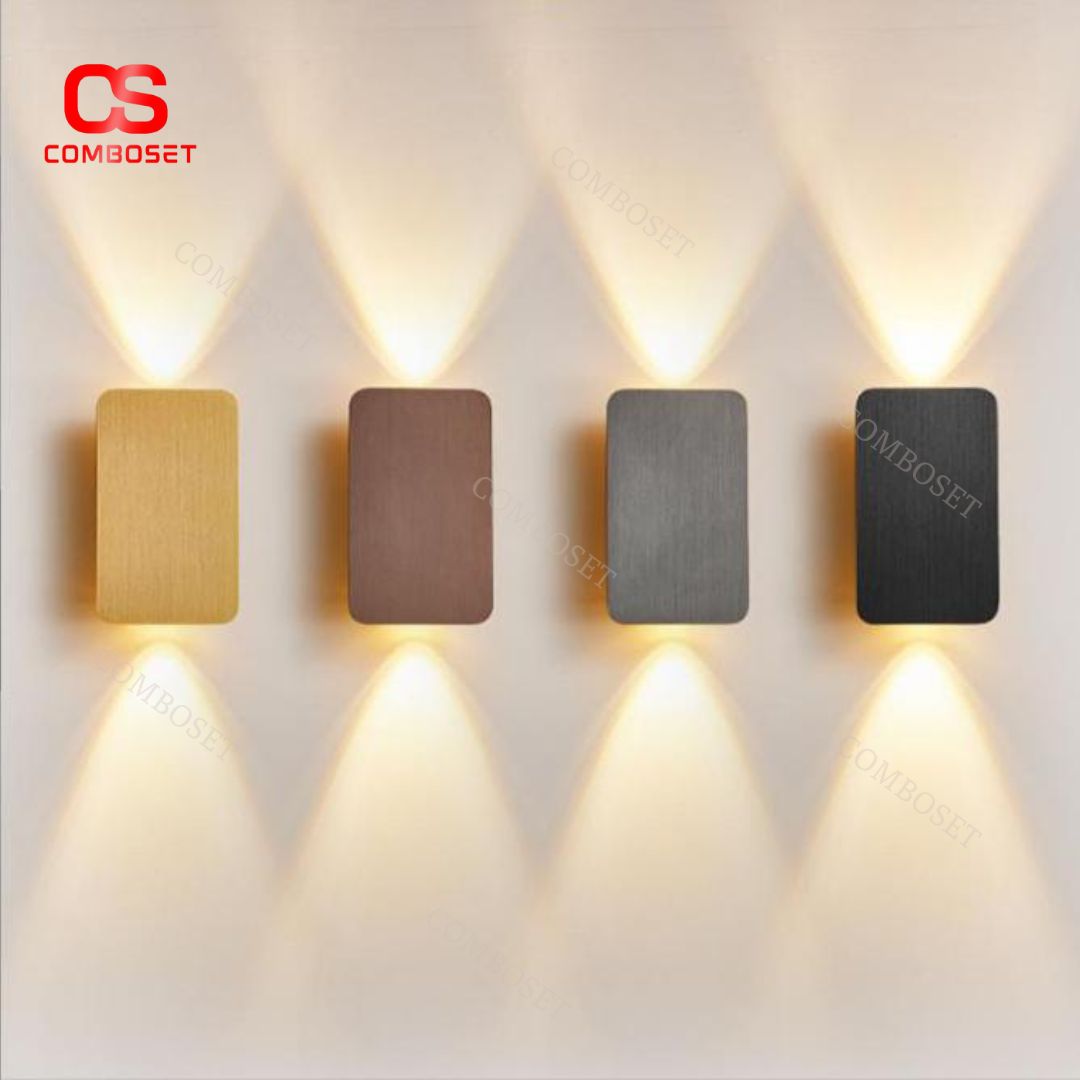 Đèn Tường Kim Loại Hắt Sáng Trang Trí Nội Thất Sang Trọng