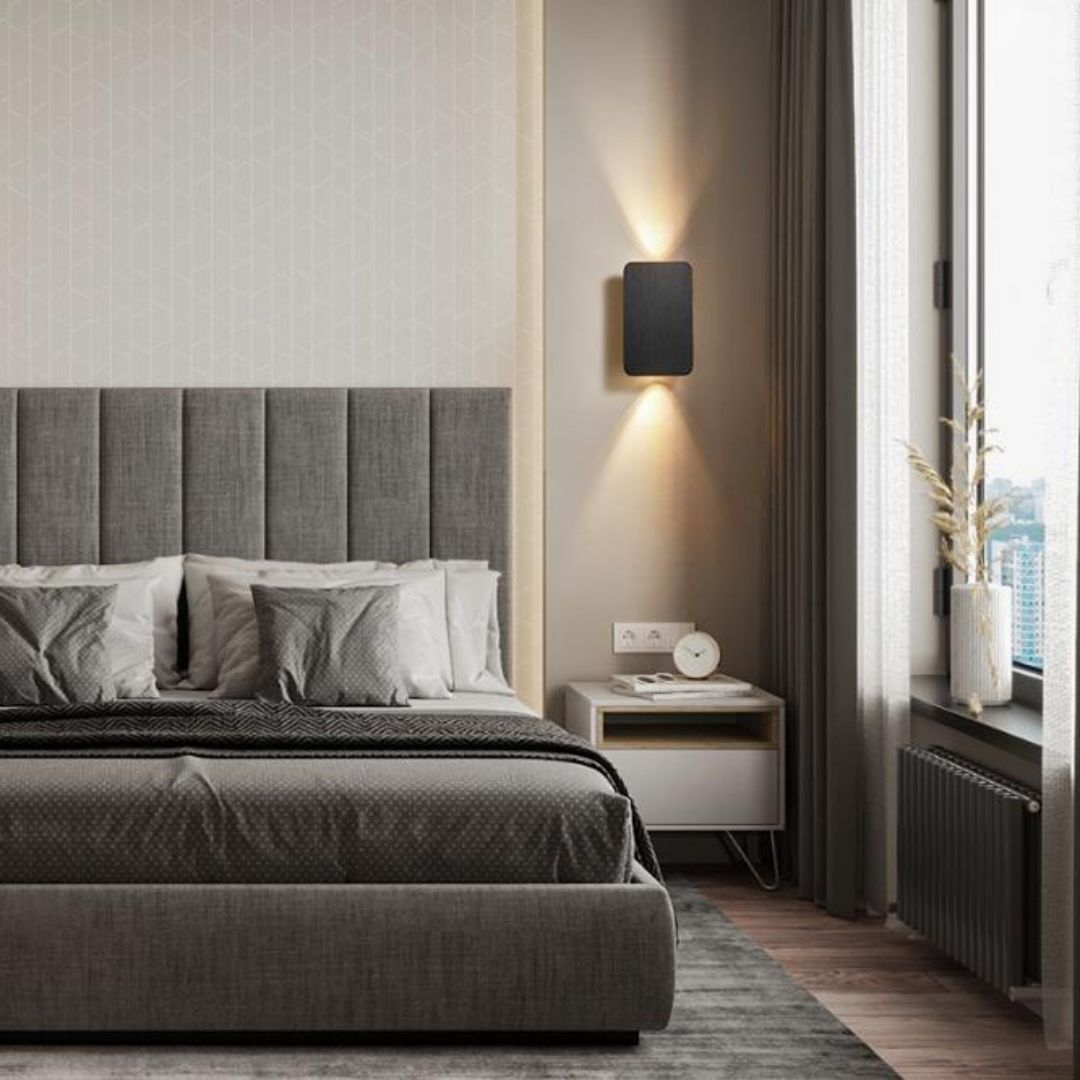 Đèn Tường Kim Loại Hắt Sáng Trang Trí Nội Thất Sang Trọng