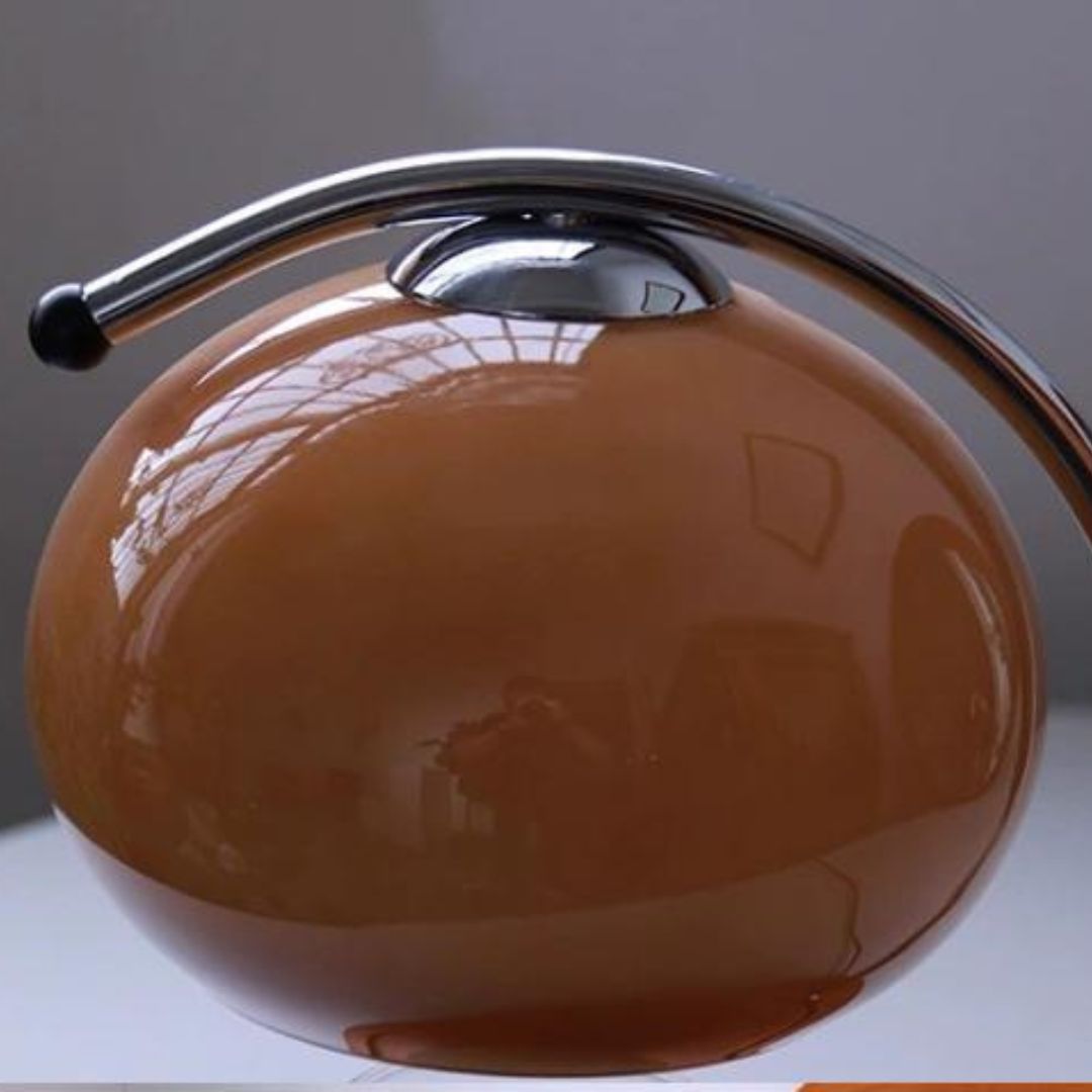 Đèn Xông Tinh Dầu Nến Retro Chao Thủy Tinh Đế Gỗ Decor Phòng Ngủ Hiện Đại