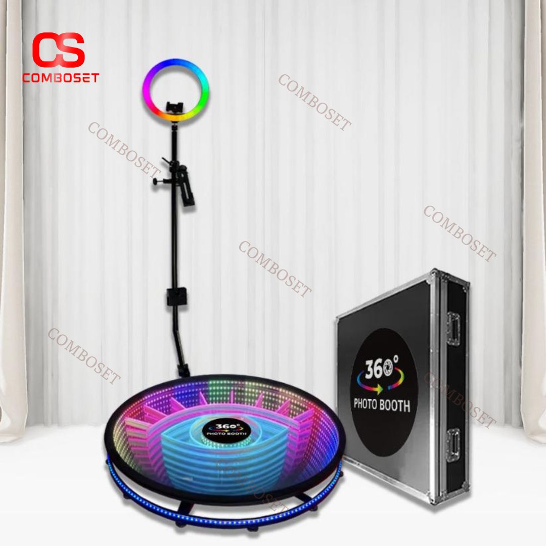 Máy Quay Video 360 Photo Booth Cho Tiệc Cưới, Sinh Nhật, Sự Kiện