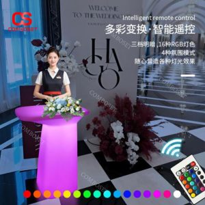 Bàn Quầy Lễ Tân LED Dạ Quang, Bục Phát Biểu Decor Sự Kiện, Lễ Hội Cho Không Gian Ngoài Trời