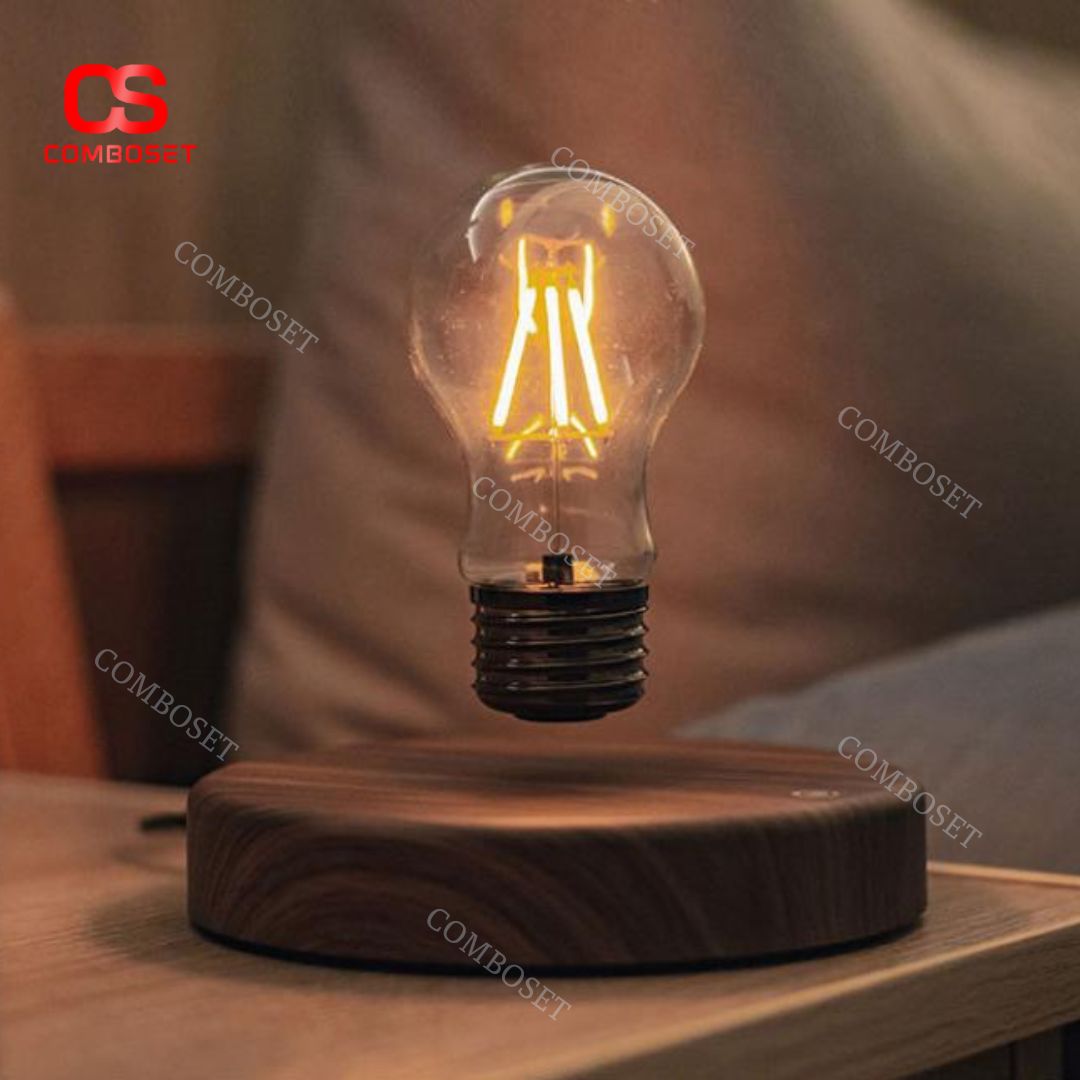 Đèn Bàn Bóng Đèn Từ Tính Lơ Lửng Mẫu Trang Trí Sang Trọng Hiện Đại, Quà Tặng