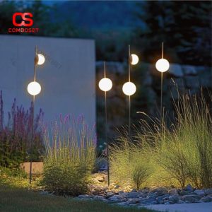 Đèn Cảnh Quan Ngoài Trời Tối Giản Chống Thấm Nước Dùng Cho Biệt Thự, Sân Vườn, Lối Đi