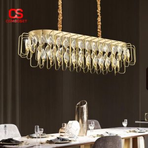 Đèn Chùm Cao Cấp Kim Loại Mạ Vàng Thiết Kế Tầng Rủ Sang Trọng Cho Biệt Thự