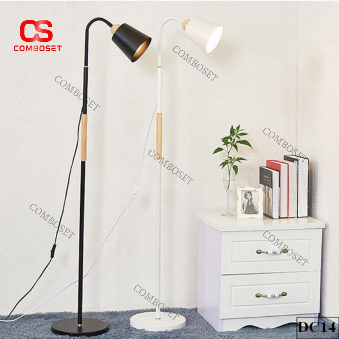 Đèn Sàn Tối Giản Xoay 360 Độ Có 3 Chế Độ Sáng Linh Hoạt Cho Phòng Khách, Khách Sạn