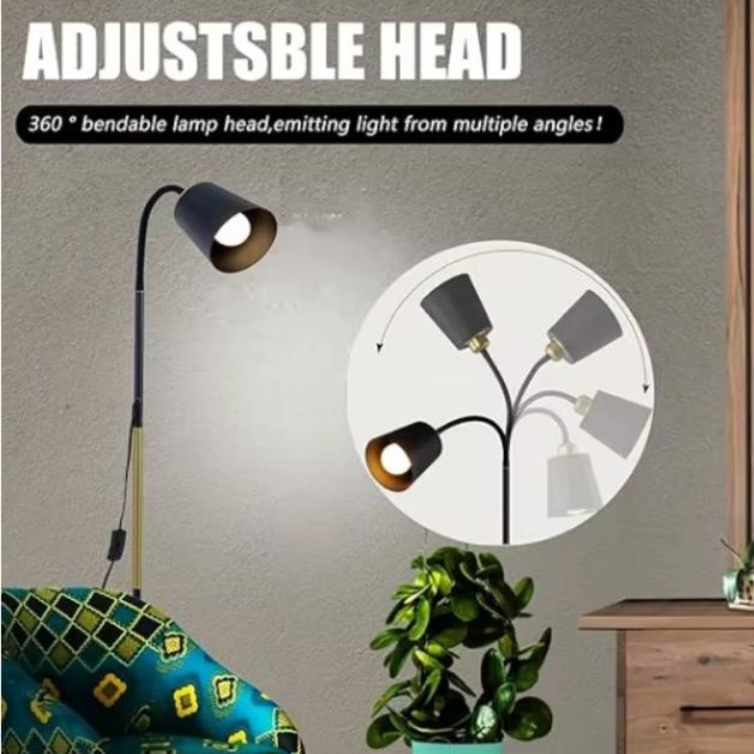 Đèn Sàn Tối Giản Xoay 360 Độ Có 3 Chế Độ Sáng Linh Hoạt Cho Phòng Khách, Khách Sạn