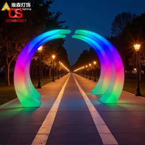 Đèn Vòm LED 16 RGB Chống Thấm Decor Cổng Chào, Sự Kiện, Tiệc Cưới Sang Trọng