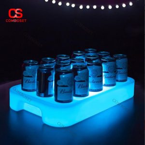 Khay Đèn LED Đổi Màu Phụ Kiện Decor Quán Bar, Nhà Hàng, Tiệc Cưới Độc Đáo