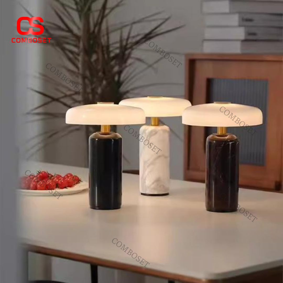 Đèn Bàn Marble Hiện Đại Thiết Kế Độc Đáo Cho Không Gian Sang Trọng