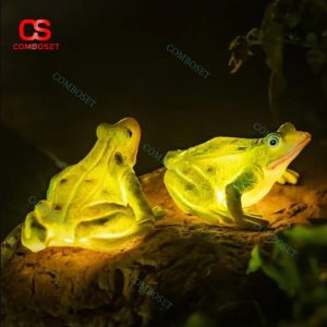 Đèn LED Ếch Ngoài Trời Mô Phỏng Sinh Động Trang Trí Bãi Cỏ – Lối Đi