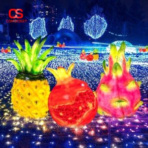 Đèn LED Trái Cây Phát Sáng Trang Trí Sân Vườn Ánh Sáng Rực Rỡ Cho Homestay & Khu Check-in