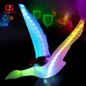 Đèn Led Trưng Bày Cánh Chim Ánh Sáng Nhiều Màu Cho Sân Khấu & Quán Bar