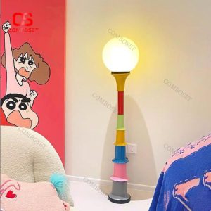 Đèn Sàn Sắc Màu Phong Cách Nghệ Thuật Pop-Art Cho Nhà Ở – Studio