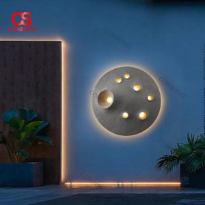 Đèn Tường Ánh Trăng Tối Giản Nghệ Thuật Á Đông Cho Không Gian Tĩnh Lặng