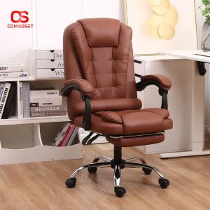 Ghế Bọc Da Mềm Mại, Có Thể Điều Chỉnh Độ Cao Và Xoay